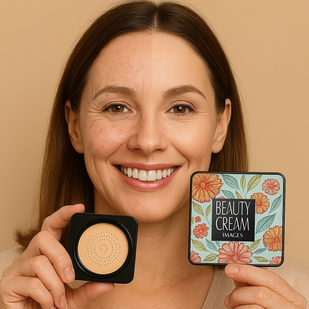 Fond de Teint Beauty Cream – Effet Seconde Peau, Hydratation Durable, Couvrance Totale Sans Marquer les Rides