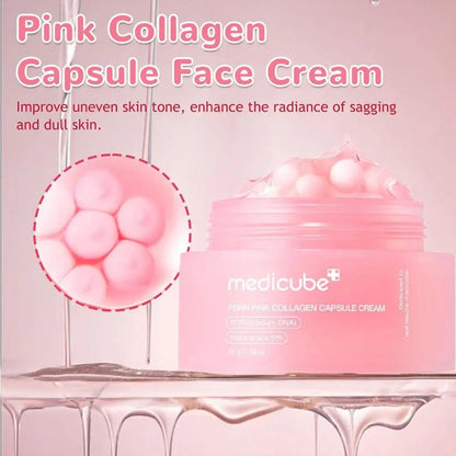 collagen-mask-facial-PDRN-Pink-Collagen-Capsule-Cream-solenya-skin