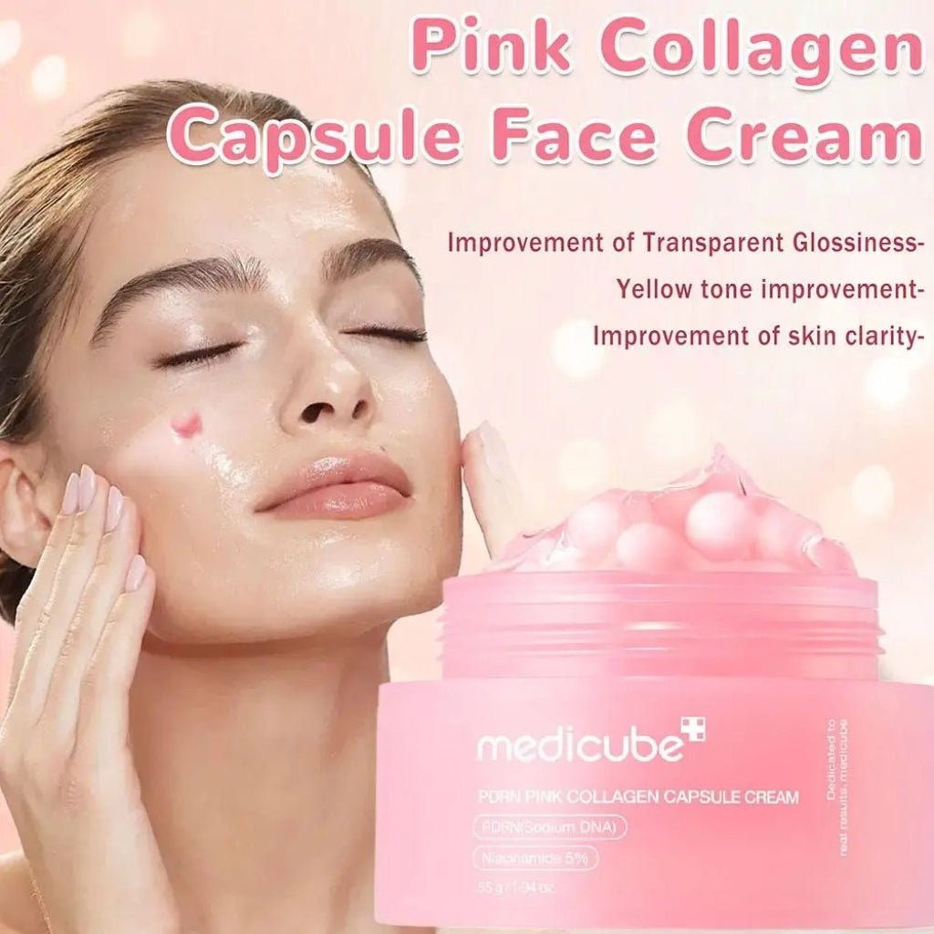 korean-collagen-mask-PDRN-Pink-Collagen-Capsule-Cream-solenya-skin