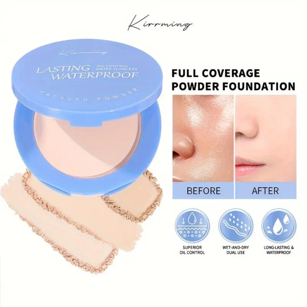 powder-foundation-makeup-kirrming-lasting-waterproof-oil-control-solenya-skin
